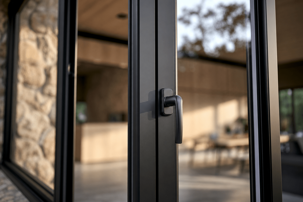 Ventanas de PVC con herrajes de seguridad multipunto en Guayaquil